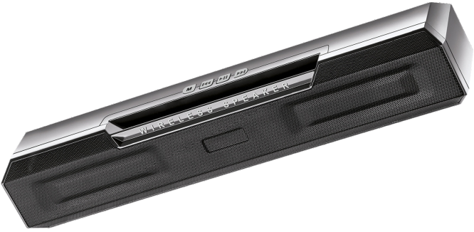 Hijack RM-BT491 Portable Wireless Bluetooth Speaker with Disco Light