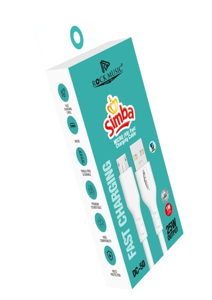 SIMBA (V8) DC-50 USB Data Cable