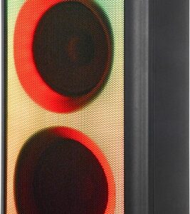 BT-476 Mr. Bachchan – Wireless Tower Speaker with Trolley and Dual Wireless Microphones