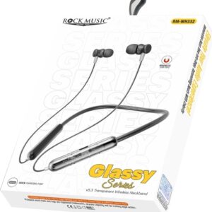 WH-332 GLASSY SERIES – Wireless Neckband