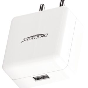 Thunder Charge CH-15 – DC Fast Charger with Built-in V8 Cable | 3.8A High-Speed | Thermal & Short-Circuit Protection